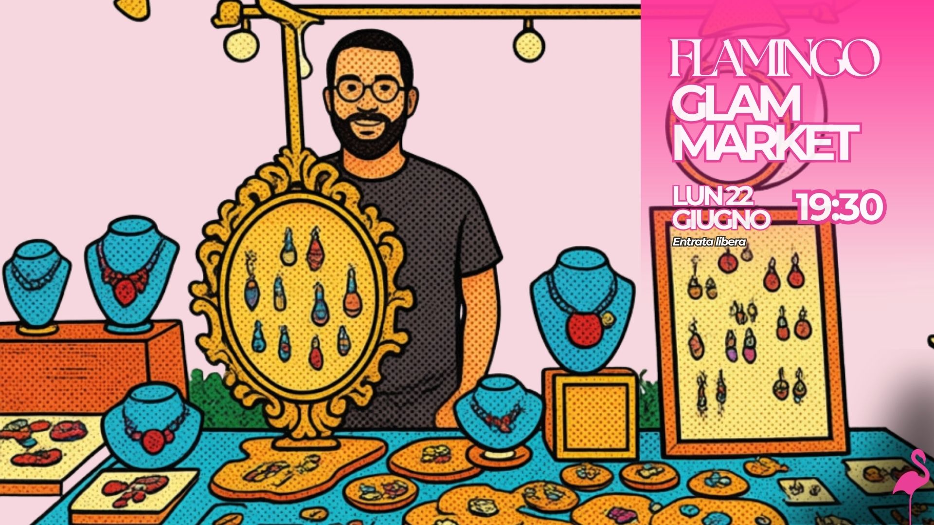 Flamingo Glam Market